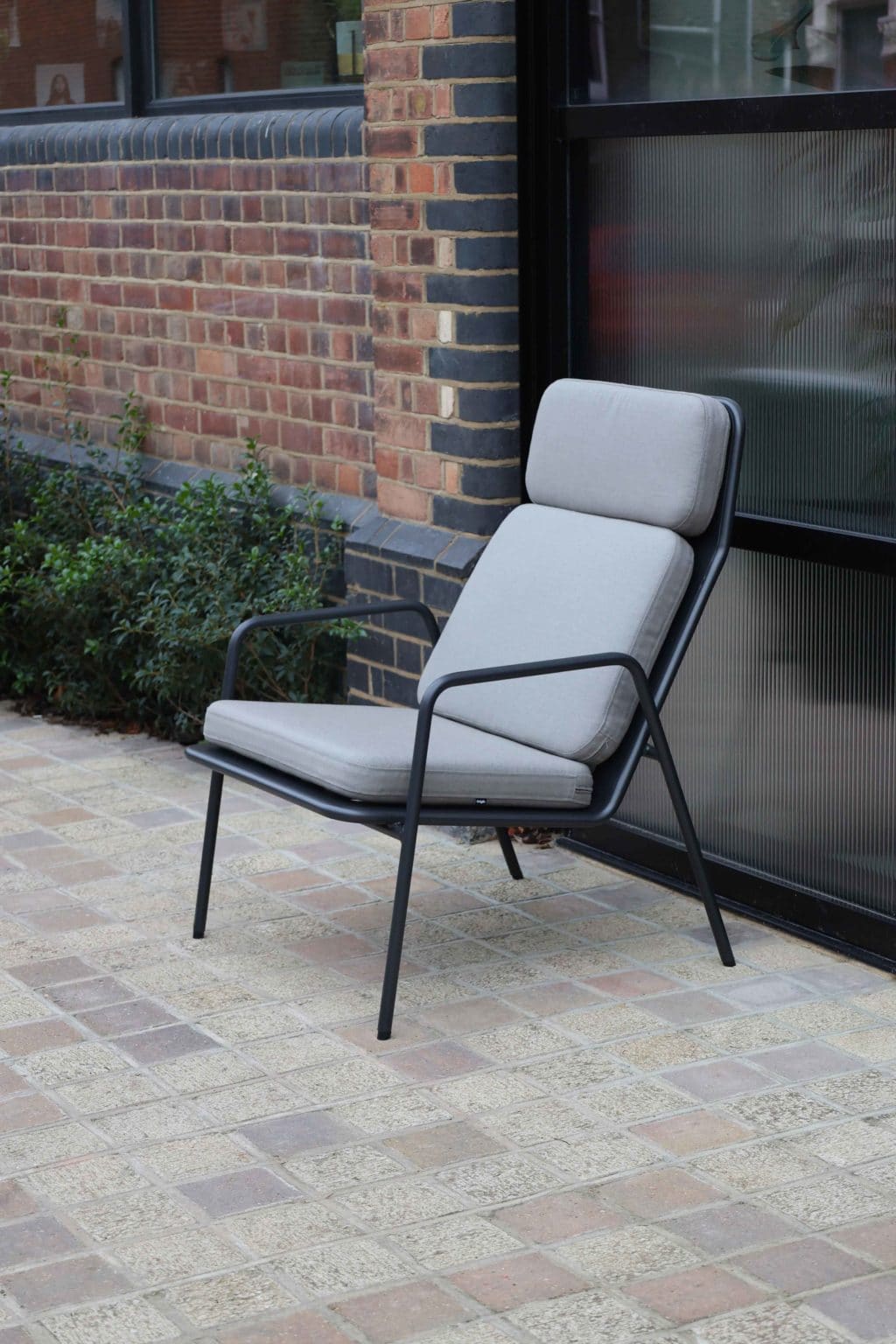 Stripe lounge chair sale